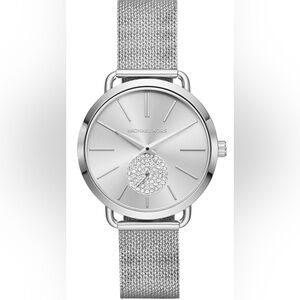 Michael Kors Portia Women's Watch, Stainless Steel Bracelet Watch for Women